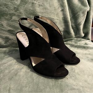 Black Guess heels